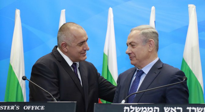 Бойко Борисов ще бъде на работни посещения в Израел и в Палестина