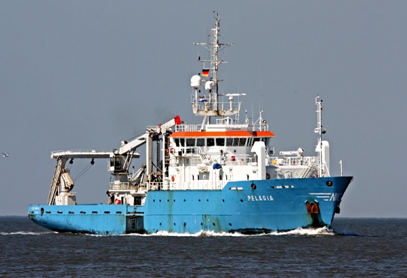 Научно-изследователският кораб „Пелагия“ ще изследва климатичните промени в Черно море