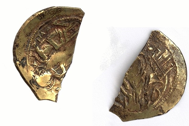 Златна монета на императорите Андроник II и Андроник III Палеолог откриха в крепостта Русокастро