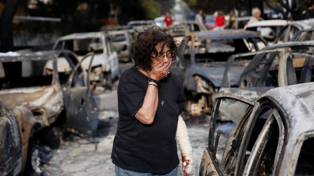 Над 100 се очаква да станат жертвите на адските пожари в Гърция