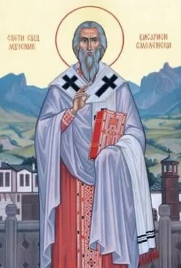 Непреклонният свещеномъченик Висарион, епископ Смоленски, отказва да смени вярата си