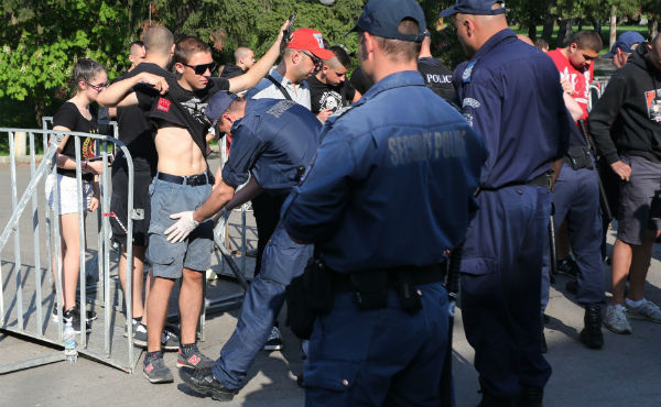 Заради феновете на „Левски“: Строги полицейски мерки утре за срещата между "Славия" и "Хайдук"