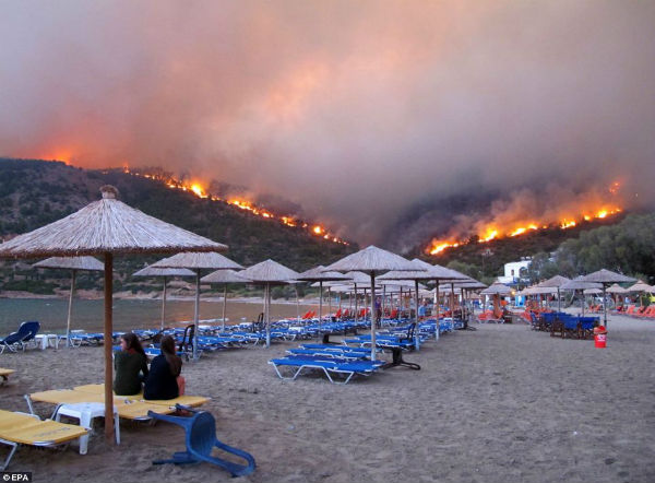Още една оставка на високопоставен служител в Гърция заради пожарите
