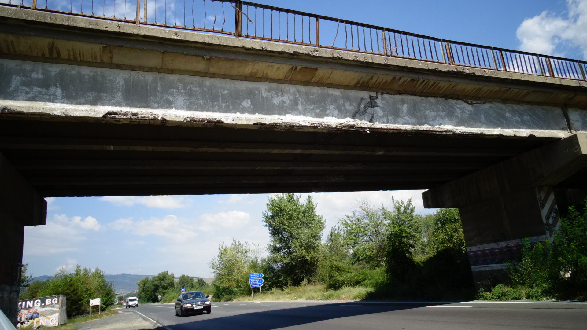 Вижте в какво състояние са мостовете в Благоевград