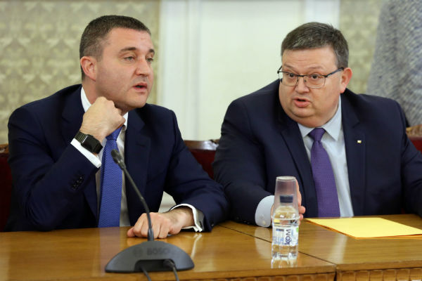 Цацаров и Горанов договаряха бюджета на съдебната власт