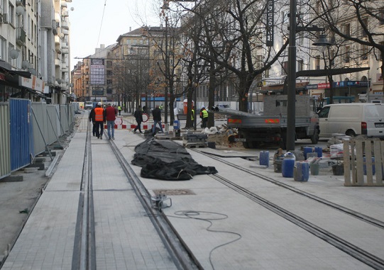 Трамваите по "Графа" в София ще тръгнат по Коледа