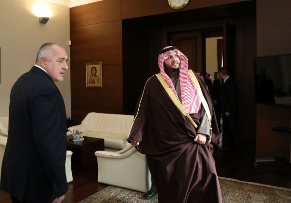 Премиерът Борисов прие в Министерския съвет делегация от Саудитска Арабия