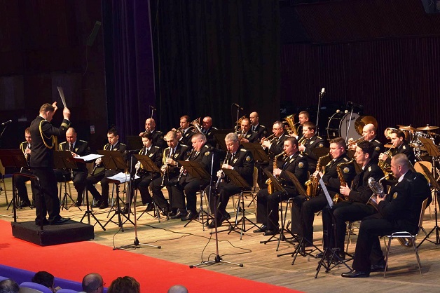Представителният духов оркестър на Военноморските сили отбеляза своята 135-годишнина