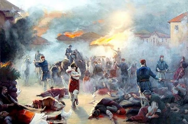 Навръх Благовещение през 1905 г. гърци извършват кървавото Загоричанско клане