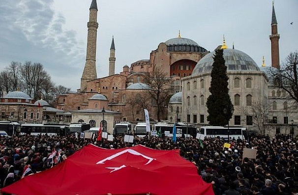 Ердоган иска да превърне отново в джамия църквата "Света София" в Истанбул