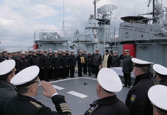 Фрегатата „Дръзки” заминава в състава на военноморска група на НАТО в Средиземно море