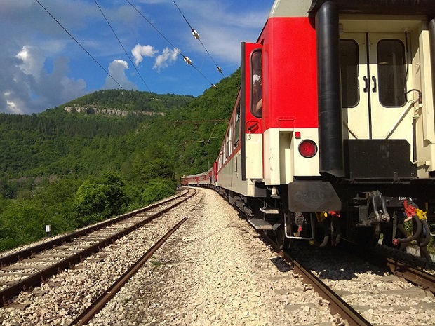 Паднали върху жп линия дървета отклониха от пътя влака от София за Карлово