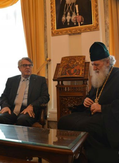 Гръцкият посланик се срещна с българския патриарх Неофит