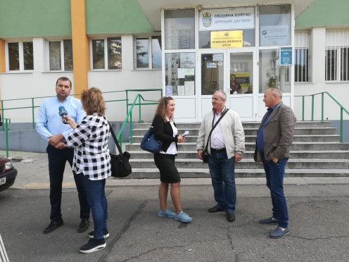 Kandidati Za Obshinski Svetnici Ot Nfsb S Grizha Za Vzduha V Burgas