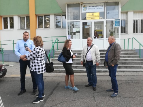 Кандидати за общински съветници от НФСБ с грижа за въздуха в Бургас
