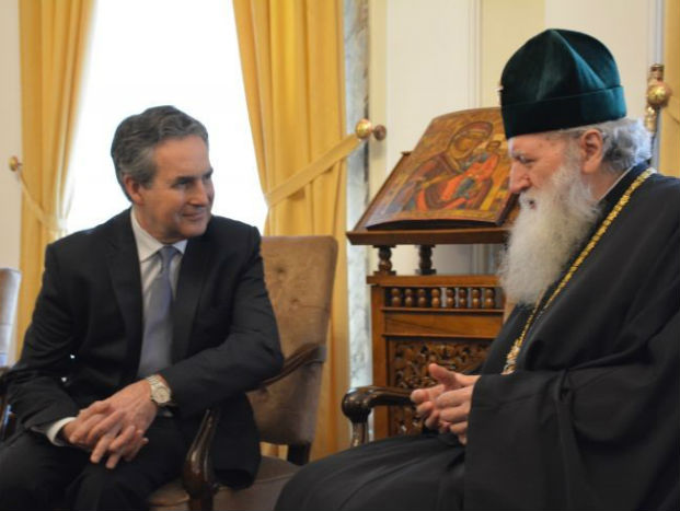 Патриарх Неофит се срещна с испанския посланик Алехандро Мата