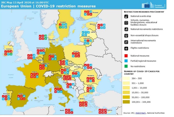 Европейска пътна карта сочи отмяната на противоепидемичните мерки