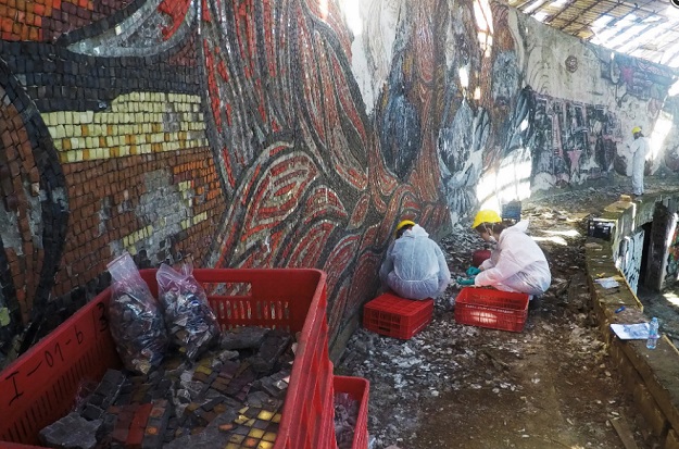 Реставратори от 4 държави ще стабилизират мозайките в Паметника на връх Бузлуджа