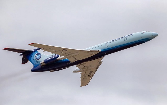 Последният Ту-154 в гражданската авиация извърши последния си полет