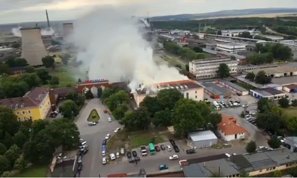 Пожар избухна в химическия завод в Димитровград