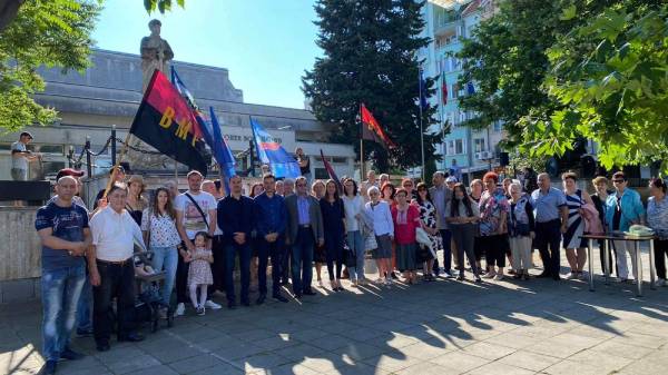 „Българските патриоти – ВМРО, Воля и НФСБ” сведоха глави пред паметта на падналите за свободата на Македония