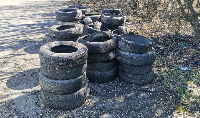 Над 70 изхвърлени гуми събраха от Шуменското плато