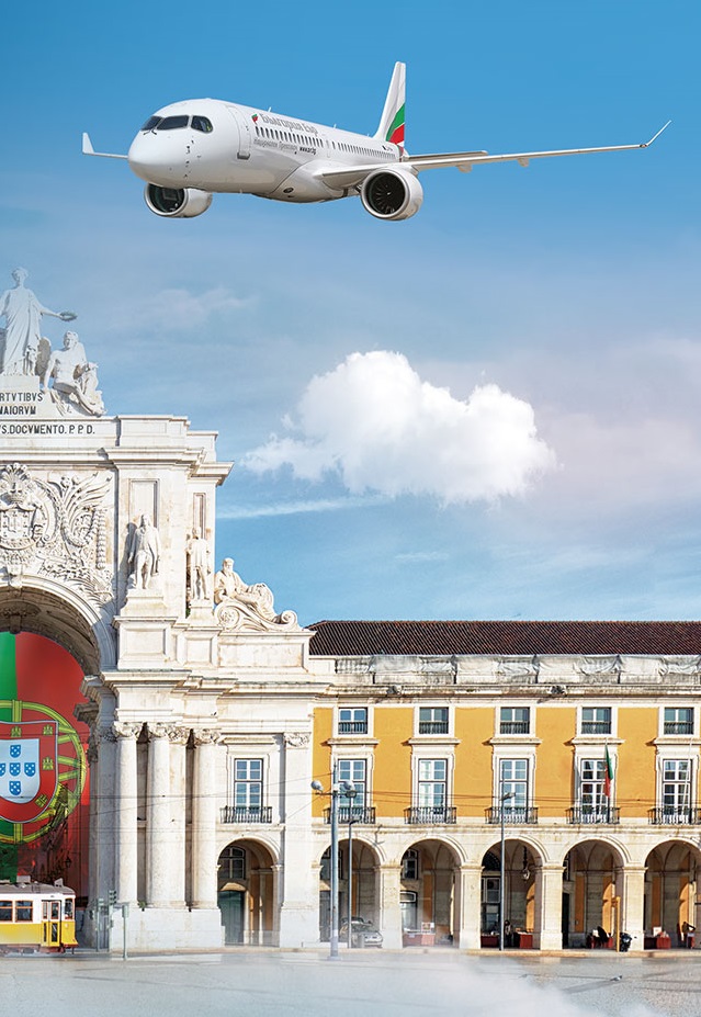 Националният авиопревозвач „България еър“ ще извършва през лятото на тази година директни полети до Лисабон