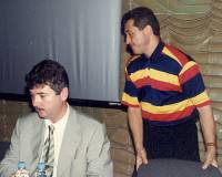 Май 1997 г., Кадровикът Цонев представя на бургазлии новият им областен управител – Христин Петков от Сливен