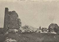 Кула и порта на вътрешната крепост във Виза, илюстрация към статия на Карел Шкорпил в Изветия на българското археологическо дружество от 1913 г.