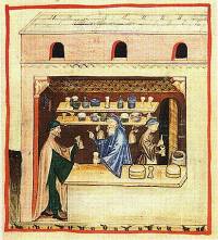 Приготвяне на териак –средновековна гравюра
