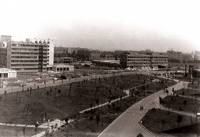 Студентският град в София по времето на строежа му през 70-те години на ХХ в.