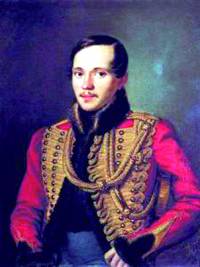 М. Ю. Лермонтов като корнет в лейбгвардейския хусарски полк през 1830 г.