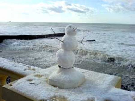 На море и през зимата