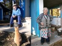 Калоян Иванов Калоянов е на 84 години, макар да не му личат. Казва, че поддържа тялото и духа си с работа. Двамата с жена му (вдясно) имат жилище в Бургас, но не се задържат дълго в него