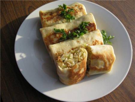 Баница с  кисело зеле