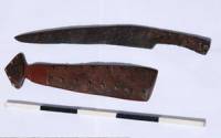 Боен нож – сакс, от крепостта Русокастро