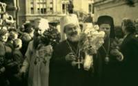 Посрещането на новоизбрания патриарх Кирил в Пловдив, май 1953 г.