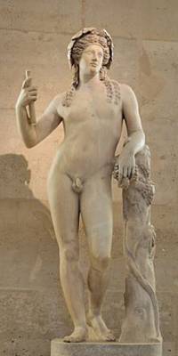 Тракийският бог Загрей, почитан в Рим като Бакхус, и като Дионис – един от главните богове в древногръцката политеистична система