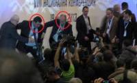 Джафер (в кръгчето вдясно) бе сред най-активните биячи на Октай Енимехмедов