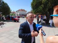 Протестът на гражданите в Гърмен бе подкрепен и от депутата на Патриотичния фронт Атанас Стоянов