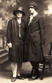 Жени от френския пансион „Сен Жозеф“ през 1927 г.