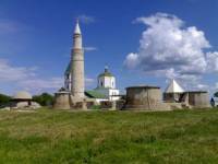Останките от някогашния град Болгар край Волга
