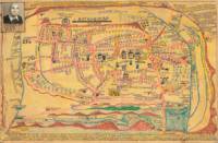 Стара карта на населеното място, изготвена от Стою Герджиков
