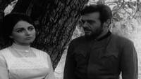 Невена Коканова и Раде Маркович в сцена от филма на Въло Радев, заснета в Арбанаси