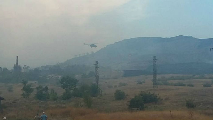От последния час: Частично бедствено положение в Бургаско заради огнената стихия
