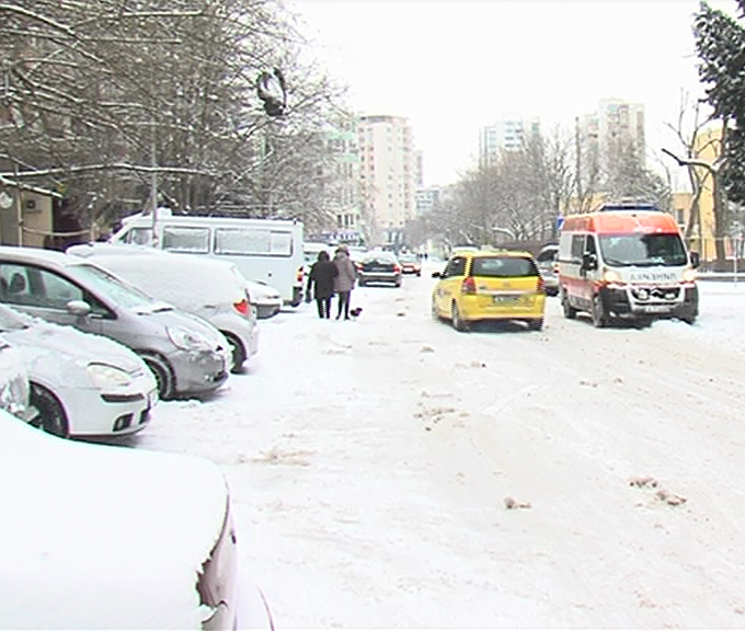 Как се чисти сняг в Бургас