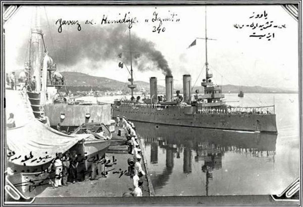 Преди 106 г.: Турският крайцер „Хамидие” поставя ултиматум на варненския кмет