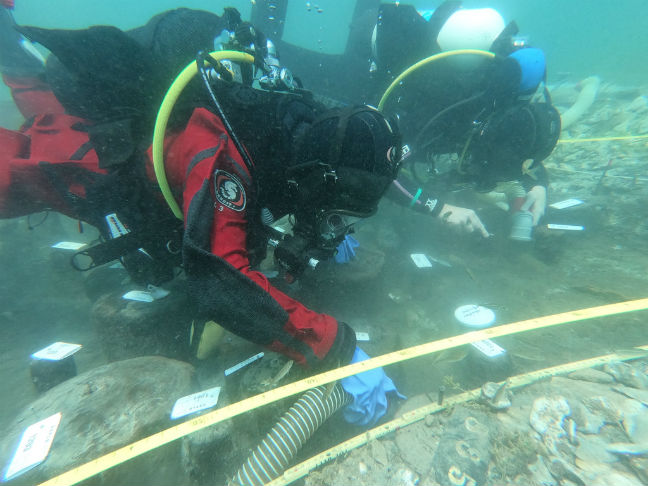 Наши подводни археолози проучваха с международен екип обект в Залива на костите