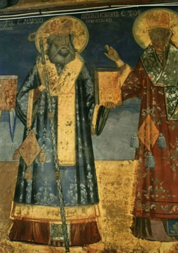 Свети Марко Преславски и манастирът, носещ неговото име