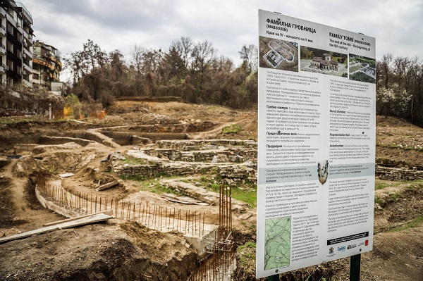 До есента ще е готов археологическият парк в столичния квартал Лозенец